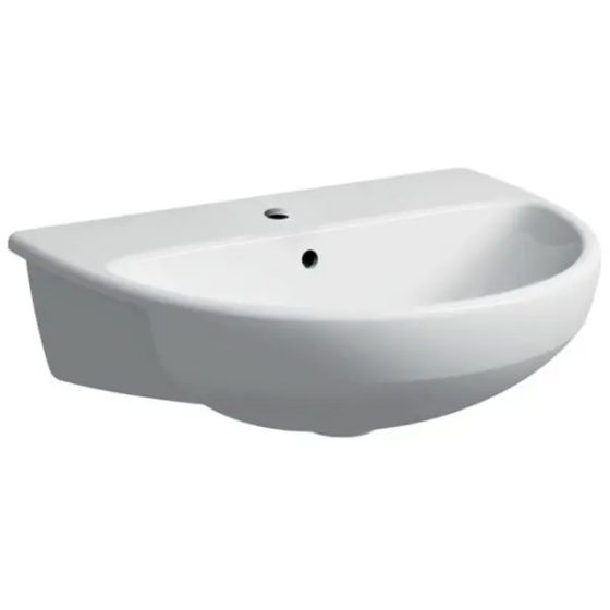 Geberit Selnova semi recessed basin 2 tap 550 x 440mm London