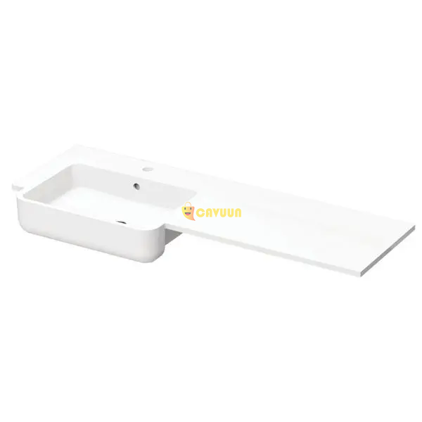 Atlanta Standard Depth 027499 left hand P shaped basin 1245 x 365mm London - photo 1