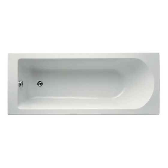 Ideal Standard Tesi idealform bath without tap holes 1700 x 700mm London