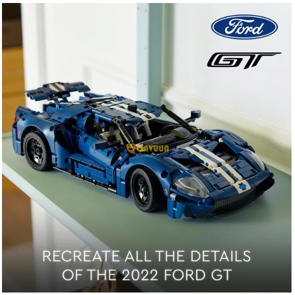 Lego 42154 Technic 2022 Ford GT Car Model Set for Adults London - photo 3