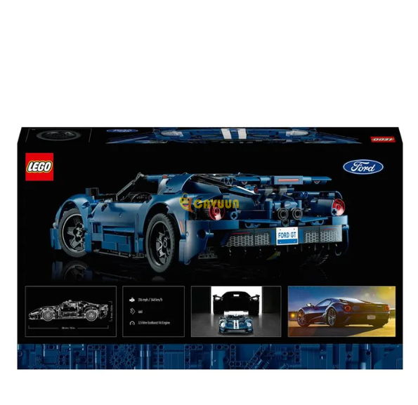 Lego 42154 Technic 2022 Ford GT Car Model Set for Adults London - photo 2