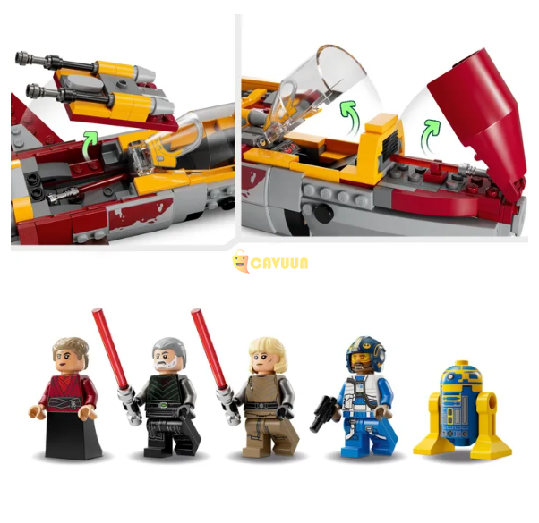 Lego 75364 Star Wars New Republic E-Wing против истребителя Шина Хати Лондон - изображение 6