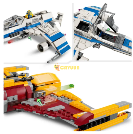 Lego 75364 Star Wars New Republic E-Wing против истребителя Шина Хати Лондон - изображение 5