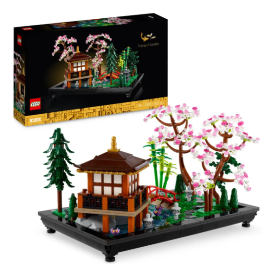 Lego 10315 Icons Tranquil Garden Botanical Set with Flowers Лондон