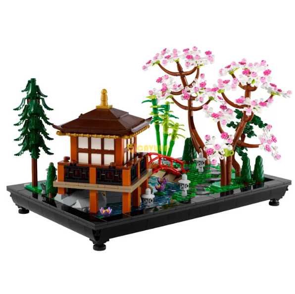 Lego 10315 Icons Tranquil Garden Botanical Set with Flowers London - photo 2