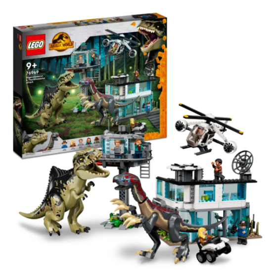 Lego 76949 Jurassic World Giganotosaurus Attack Dinosaur Toy London