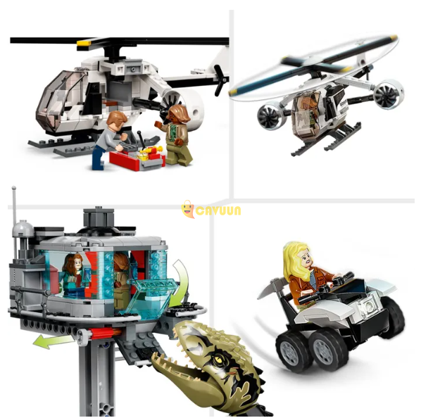 Lego 76949 Jurassic World Гиганотозавр Атака Динозавр Игрушка Лондон - изображение 4