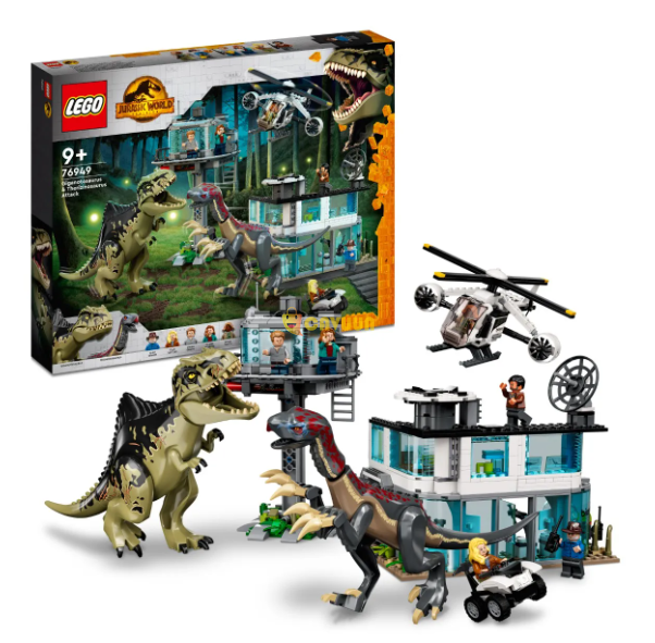 Lego 76949 Jurassic World Giganotosaurus Attack Dinosaur Toy London - photo 1