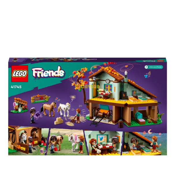 Lego 41745 Friends Autumn's Horse Stable with 2 Toy Horses London - photo 3