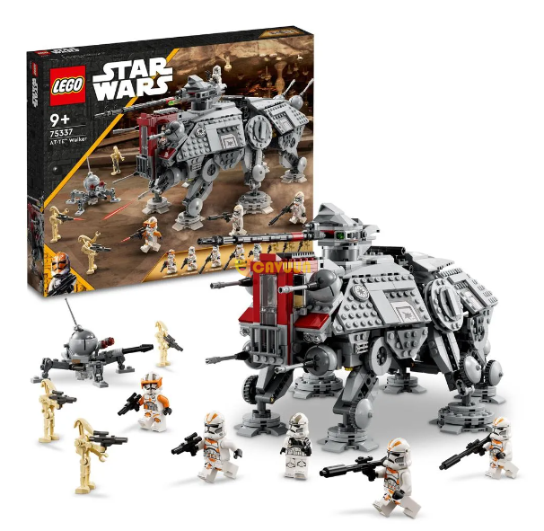 Lego 75337 Star Wars AT-TE Walker Set с фигурками дроидов Лондон - изображение 1