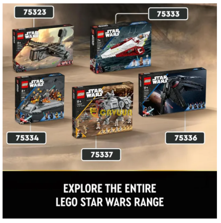 Lego 75337 Star Wars AT-TE Walker Set с фигурками дроидов Лондон - изображение 8