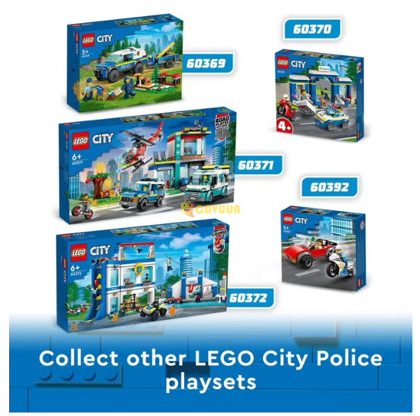 Lego 60372 City Police Training Academy Obstacle Course Set London - photo 7