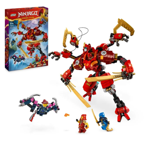 Lego Ninjago Kai's Ninja Climber Mech Toy Set 71812 Лондон