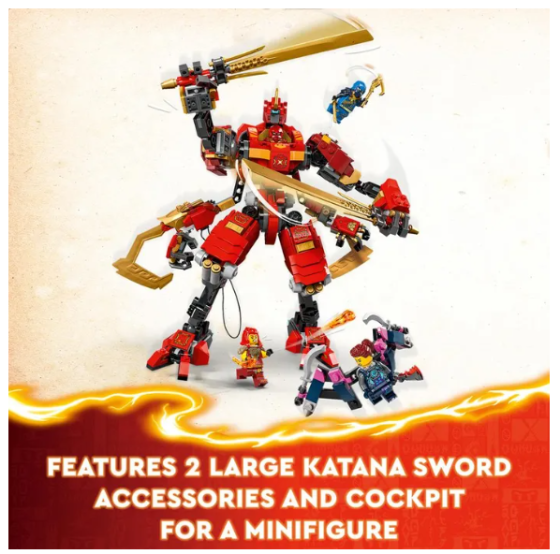 Lego Ninjago Kai's Ninja Climber Mech Toy Set 71812 London