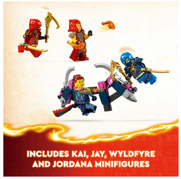 Lego Ninjago Kai's Ninja Climber Mech Игрушечный набор 71812 Лондон - изображение 6