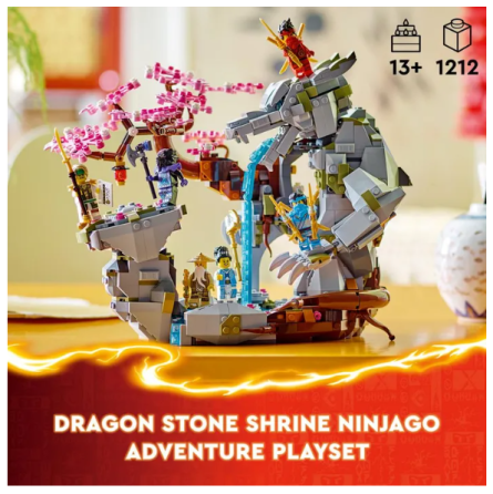 Lego Ninjago Dragon Stone Shrine Toy Set 71819 Лондон