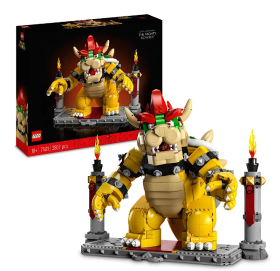 Lego 71411 Super Mario The Mighty Bowser Collectible Figure London