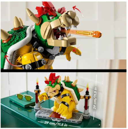 Lego 71411 Super Mario The Mighty Bowser Collectible Figure Лондон