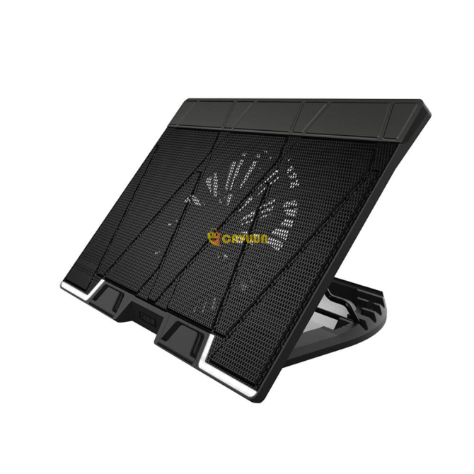 Zalman ZM-NS3000 White LED Illuminated 200mm Fan 17" Notebook Cooler Stand Istanbul - photo 1