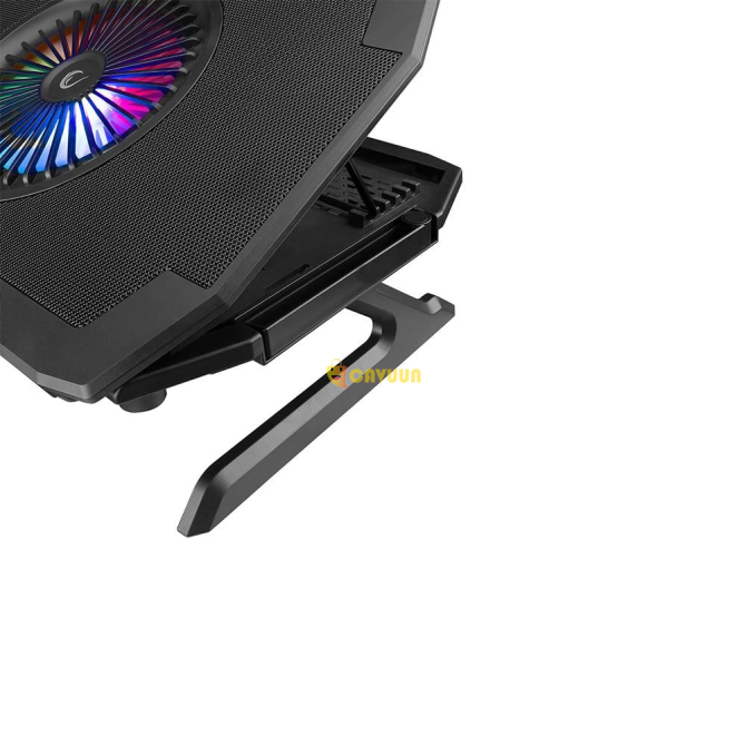 Rampage Ad-rc21 X-cool Black 5 Fans 10-18" Rgb Lighted Notebook Cooler Stand Istanbul - photo 5