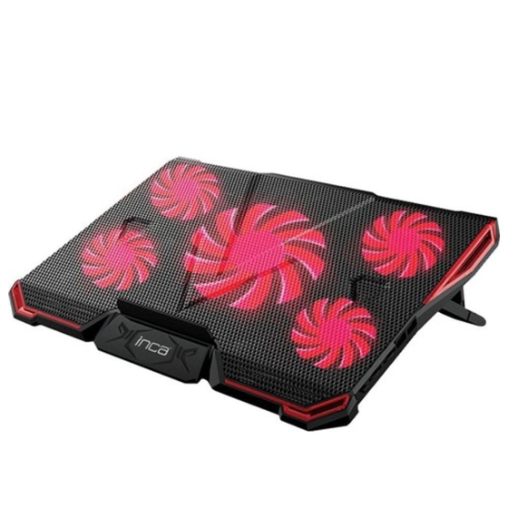 Inca Inc-611 Gms Arrax Gaming Notebook Cooler 5x Fan, 6 Stage, 2x Usb Istanbul