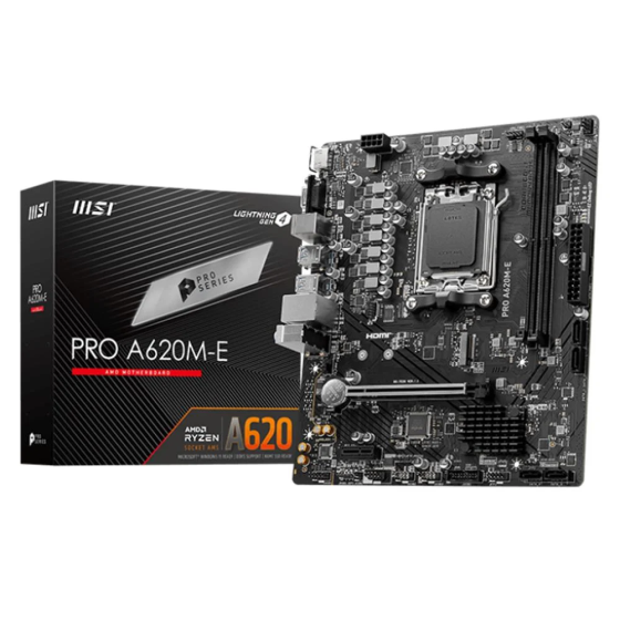 Msi Pro A620m-e Amd A620 Am5 Ddr5 6800mhz Matx Anakart Istanbul