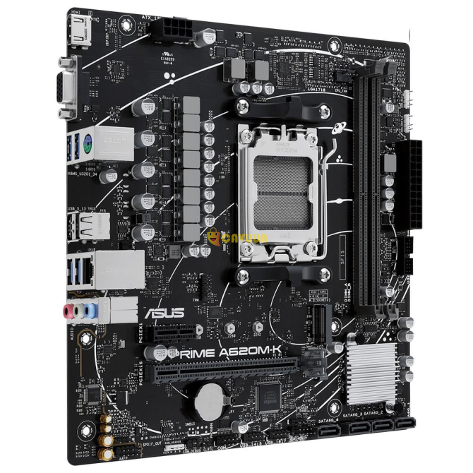 Asus Prime A620m-k 6400mhz(oc) Ddr5 Socket Am5 M.2 Hdmi Vga Matx Motherboard Istanbul - photo 4