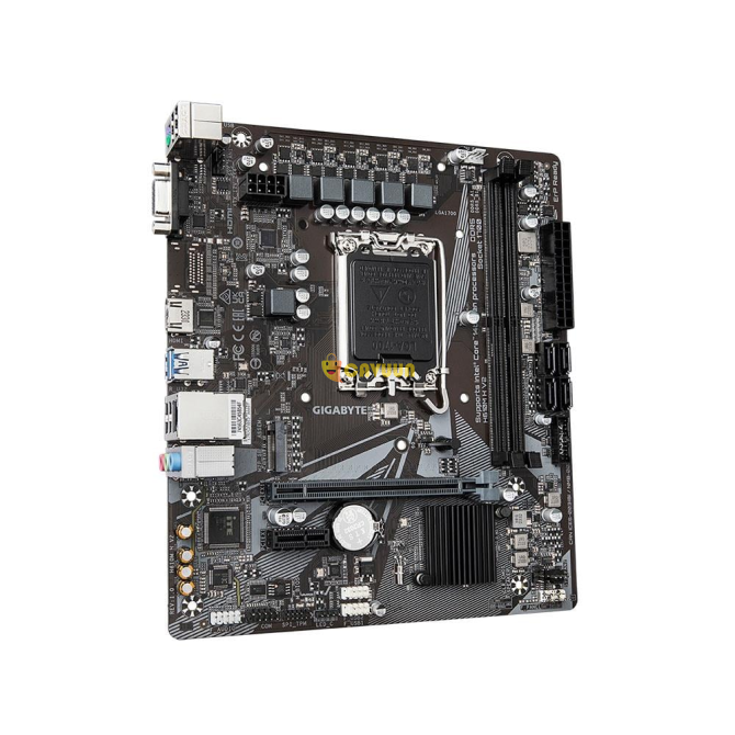 Материнская плата Gigabyte H610m H V2 Intel H610 Socket 1700 Ddr5 5600mhz M.2 Стамбул - изображение 3