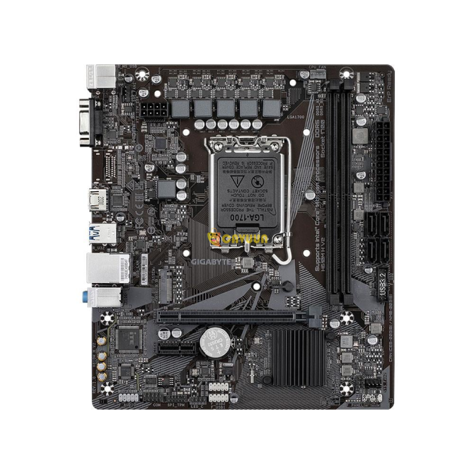 Материнская плата Gigabyte H610m H V2 Intel H610 Socket 1700 Ddr5 5600mhz M.2 Стамбул - изображение 2