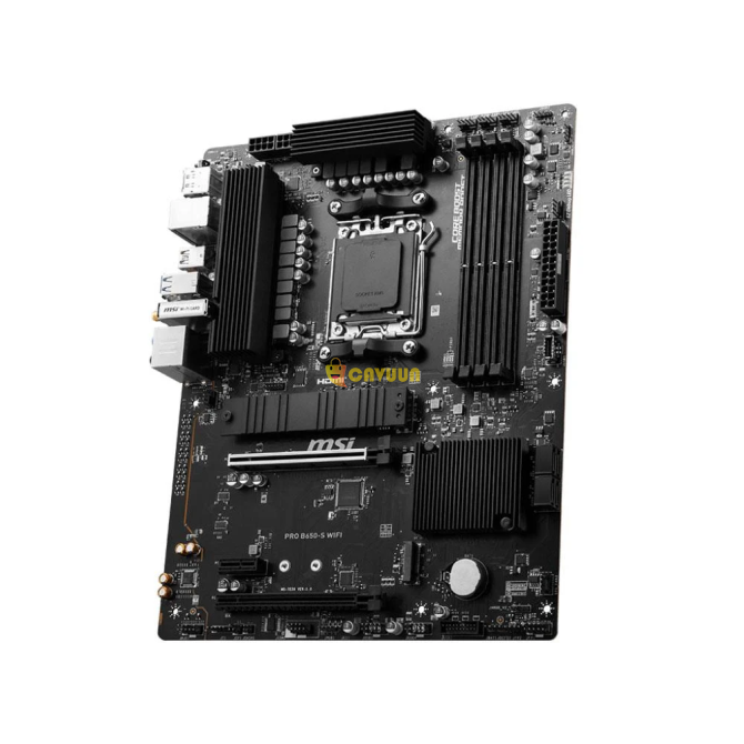 Msi Pro B650-s Wifi 7200(oc) DDR5 Socket Am5 Usb 3.2 M.2 Hdmi Dp Atx Motherboard Istanbul - photo 3