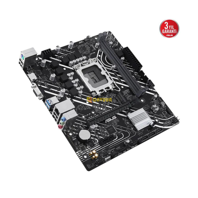 Asus Prime H610m-k Intel H610 Socket 1700 Ddr5 5600mhz M.2 материнская плата Стамбул - изображение 4