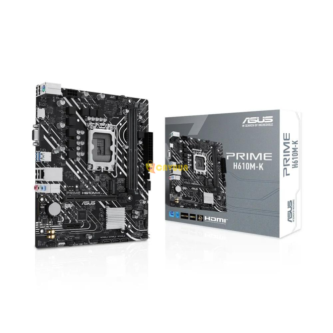 Asus Prime H610m-k Intel H610 Socket 1700 Ddr5 5600mhz M.2 материнская плата Стамбул - изображение 1