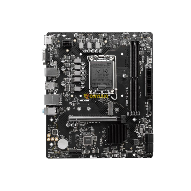 Msi Pro H610m-e Ddr5 Intel H610 Socket 1700 5600mhz(oc) M.2 Motherboard Istanbul - photo 2