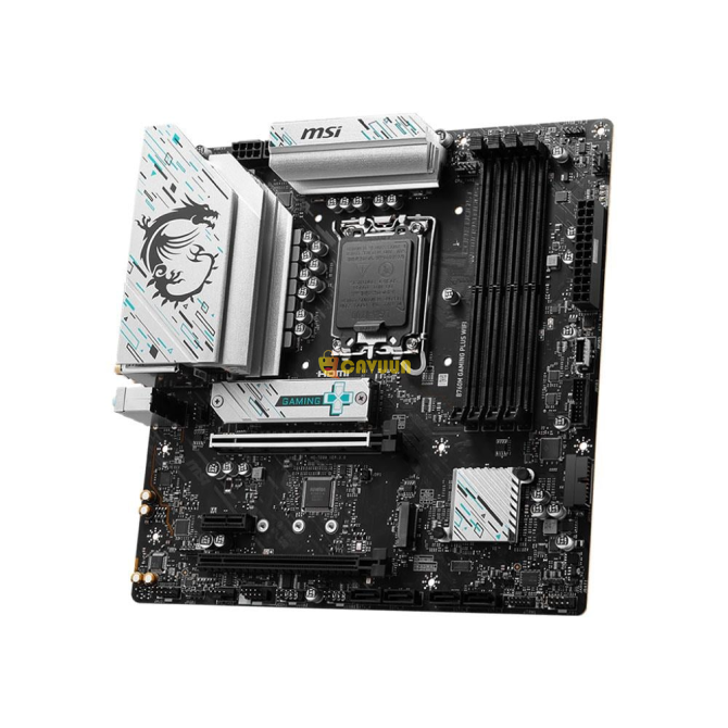 Материнская плата Msi B760m Gaming Plus Wifi Intel B760 Socket 1700 Ddr5 6800mhz (oc) M.2 Стамбул - изображение 3