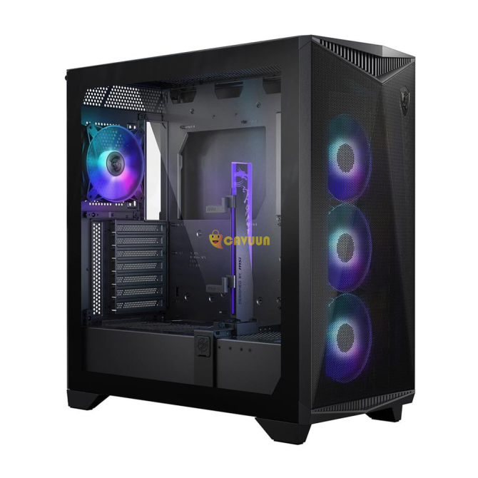 Msi Mpg Gungnir 300r Airflow Midt Atx Case With 4x120mm Argb Fan Istanbul - photo 1