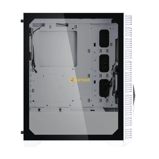 Zalman Z3 Iceberg White 2x120mm Argb Fan Tempered Glass Mid-t Gaming Case Istanbul - photo 3