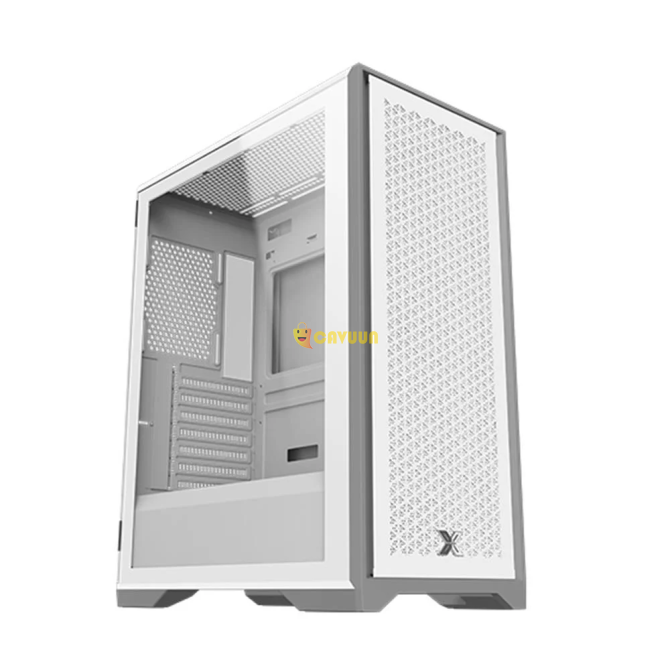 Вентилятор Xigmatek Lux S Arctic 4x120 мм Argb с корпусом Midt ATX из закаленного стекла мощностью 650 Вт, белый Стамбул - изображение 3