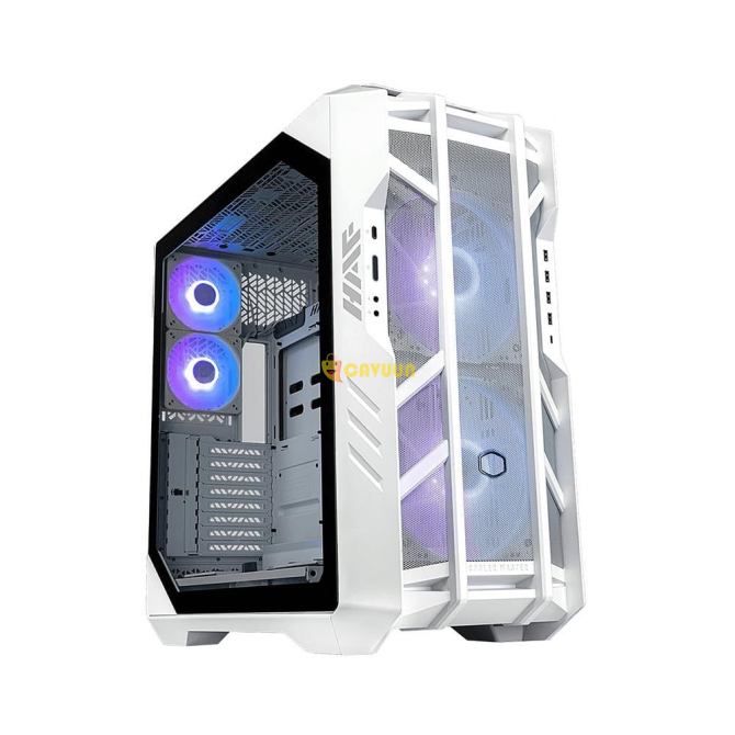 Cooler Master Haf 700 White Tempered Glass Argb Mesh Titanium Gray Full Tower Case Istanbul - photo 1