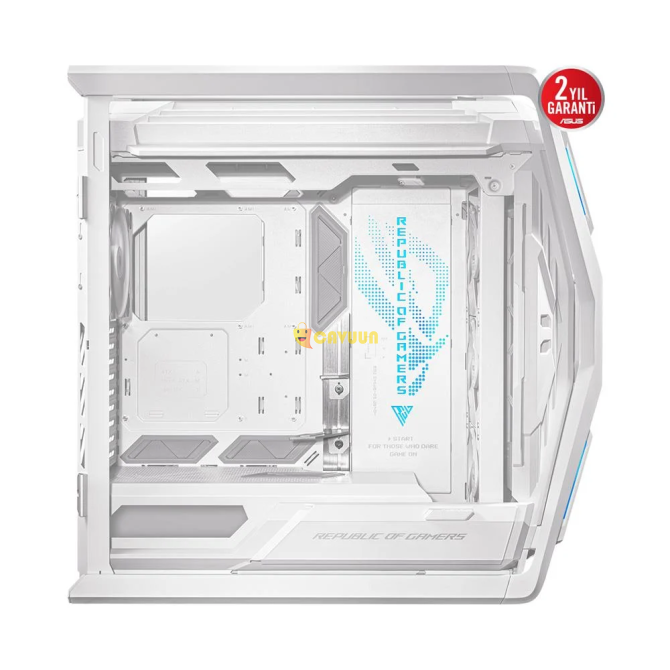 Корпус Asus Rog Hyperion Gr701 White Full Tower с 4 вентиляторами ARGB по 140 мм Стамбул - изображение 4