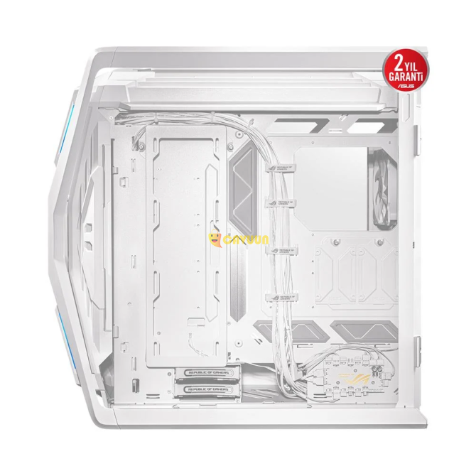 Корпус Asus Rog Hyperion Gr701 White Full Tower с 4 вентиляторами ARGB по 140 мм Стамбул - изображение 5