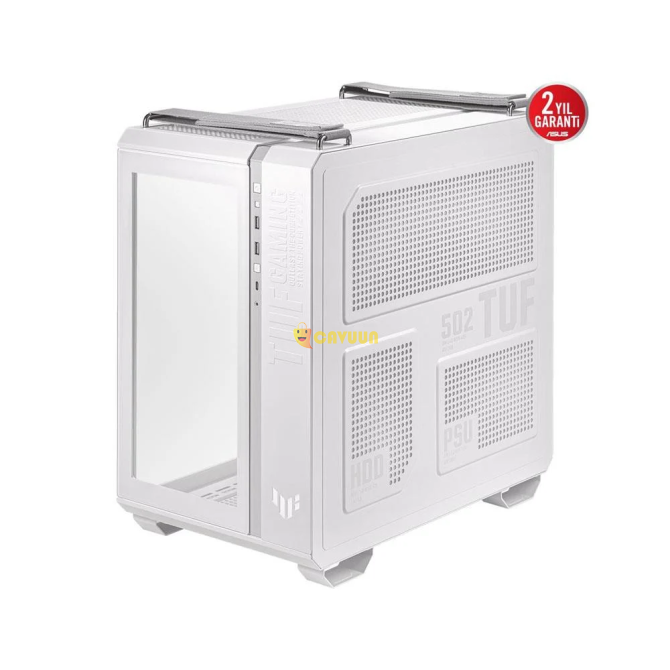 Asus Tuf Gaming Gt502 Plus White Usb 3.2 Tempered Glass Midt Atx Gaming Case Istanbul - photo 2