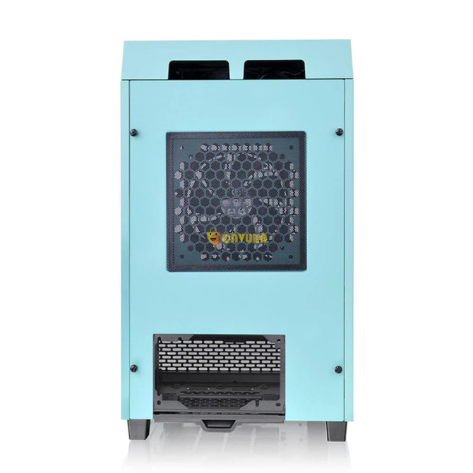 Корпус Thermaltake The Tower 100 Turquoise 3xTempered Glass Mini Itx Стамбул - изображение 6