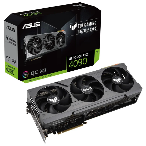 Asus TUF GeForce RTX 4090 GAMING OC 24GB GDDR6X 384Bit Nvidia DLSS 3 Graphics Card Стамбул