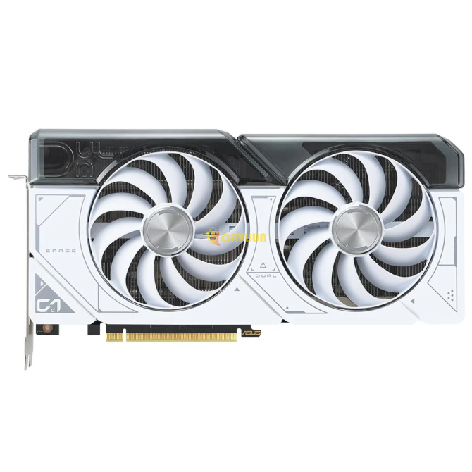 Видеокарта Asus DUAL GeForce RTX 4070 WHITE OC 12 ГБ GDDR6X 192 бит Nvidia DLSS 3 Стамбул - изображение 2