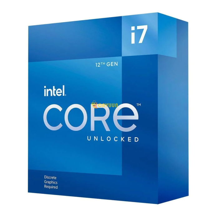 Процессор Intel Core i7 12700KF Socket 1700 12-го поколения 2,70 ГГц, кэш-память 25 МБ, 10 нм Стамбул - изображение 2