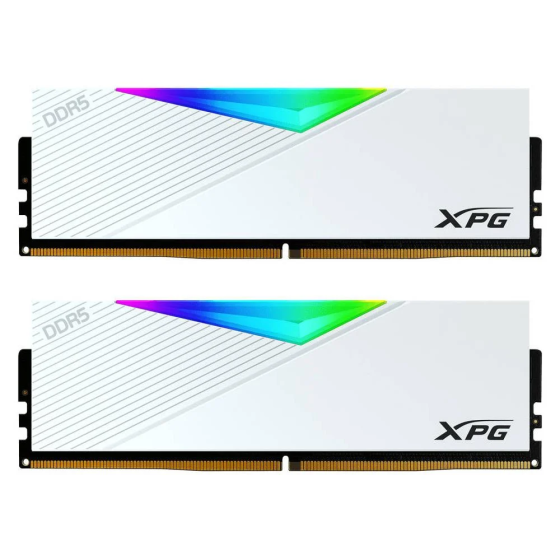 Xpg 32GB (2x16GB) Lancer White DDR5 6000MHz CL30 1.35V RGB PC Ram Istanbul