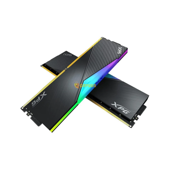 Xpg Lancer Siyah RGB DDR5-6400Mhz CL32 64GB (2x32GB) Двойной комплект оперативной памяти Стамбул - изображение 1