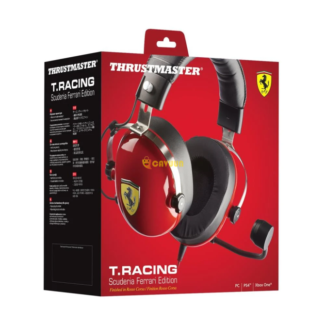 Игровая гарнитура Thrustmaster T.racing Scuderia Ferrari Edition Стамбул - изображение 7