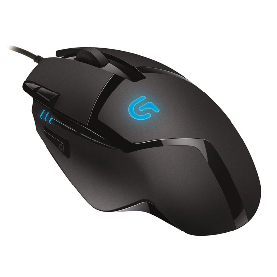 Logitech G402 Hyperion Fury 4000 DPI Ultra Fast 500 IPS Gaming Mouse - Black Istanbul