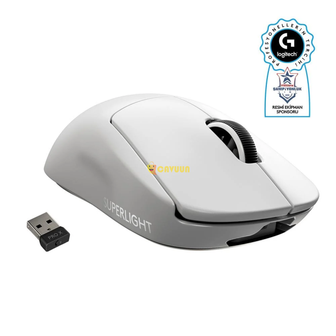 Logitech G PRO X SUPERLIGHT HERO 25600 DPI 400 IPS Wireless Gaming Mouse-White Istanbul - photo 2